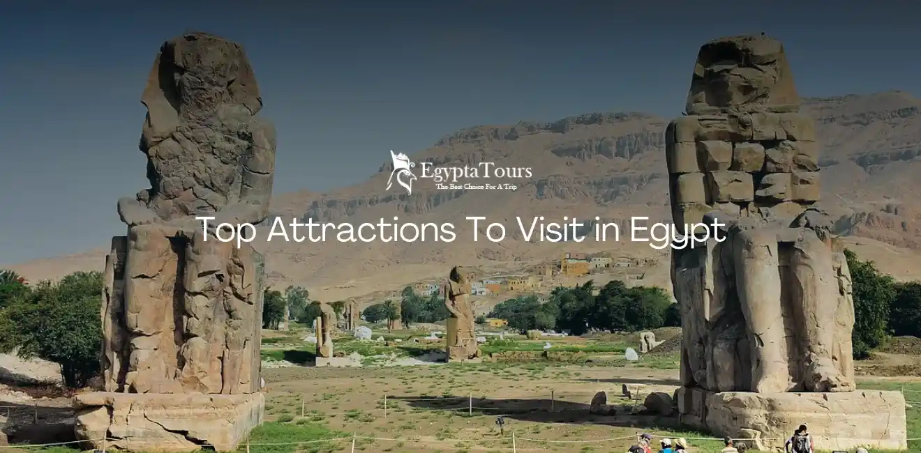 Top Attractions To Visit in Egypt 19 Top-Attractions-To-Visit-In-Egypt-Colossi-Of-Memnon-Giant-Statues-In-Luxor-EgyptaTours