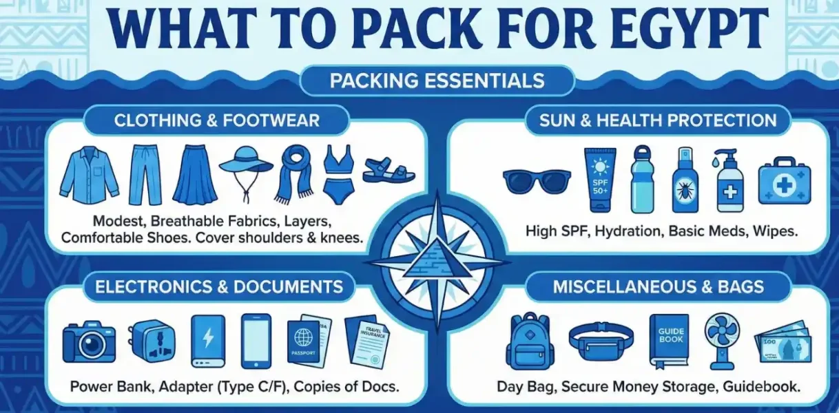 What To Pack For Egypt: Best List