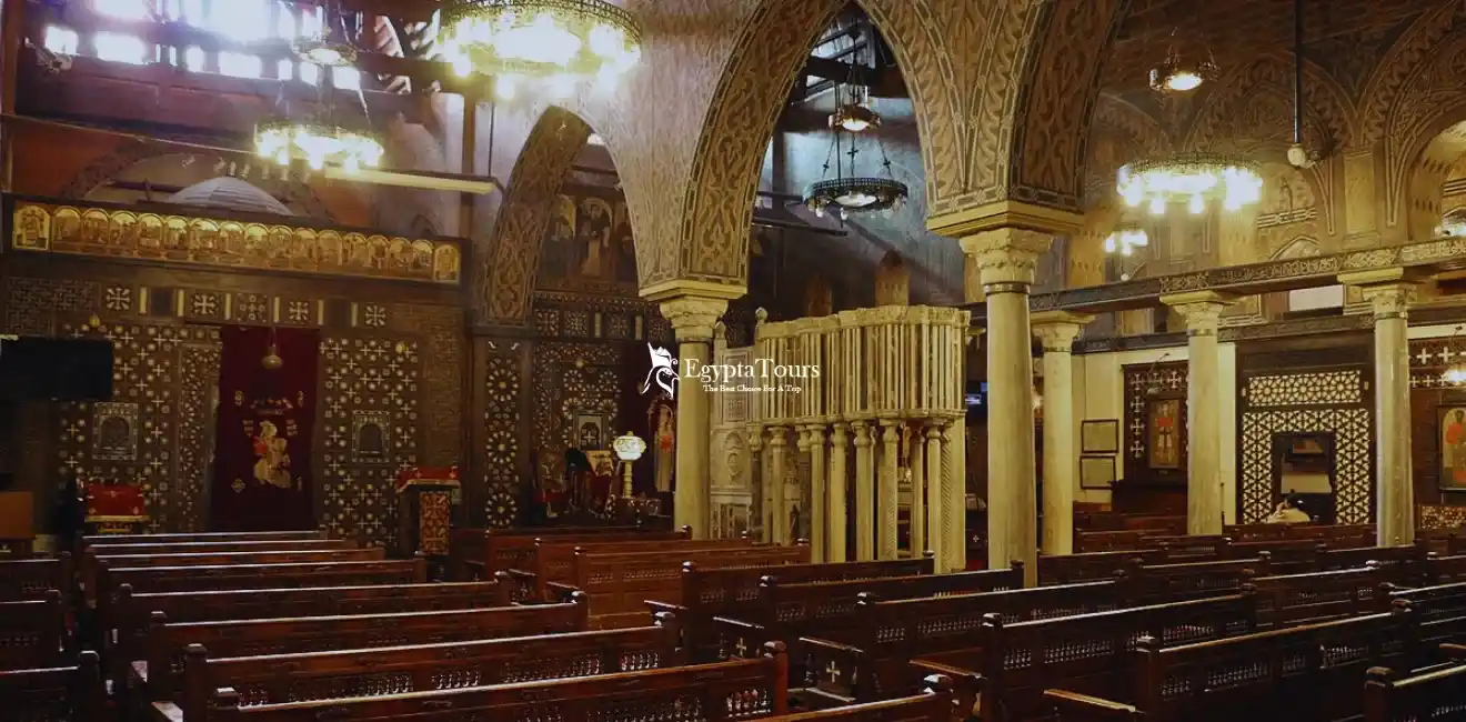 The Hanging Church in Cairo: History, Facts & Visitor Guide 10 Hanging-Church-In-Old-Cairo-Visitor-Information-And-Location-EgyptaTours