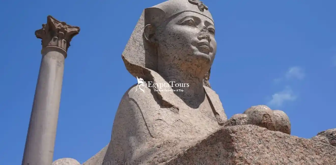 Pompey's Pillar: Discover The Beauty of Alexandria 7 Pompey’s -Pillar-Construction-EgyptaTours