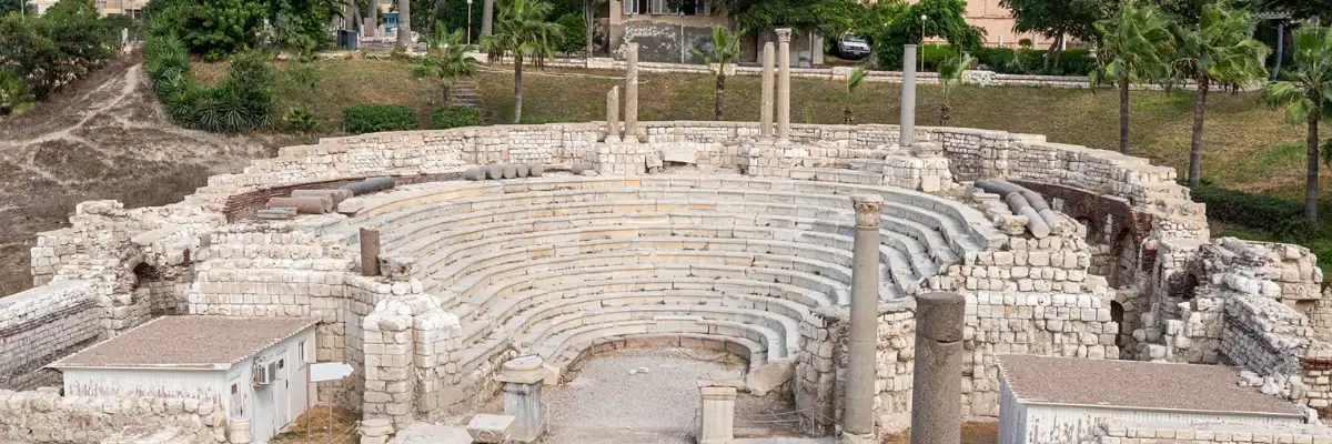 Roman-Amphitheater-in-Alexandria-EgyptaTours