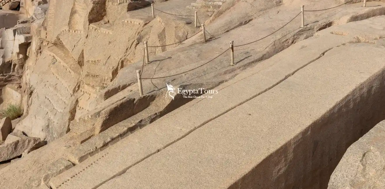 Unfinished Obelisk in Aswan Uncovering the Mystery of Egypt 8 The-Purpose-of-the-Unfinished-Obelisk-EgyptaTours
