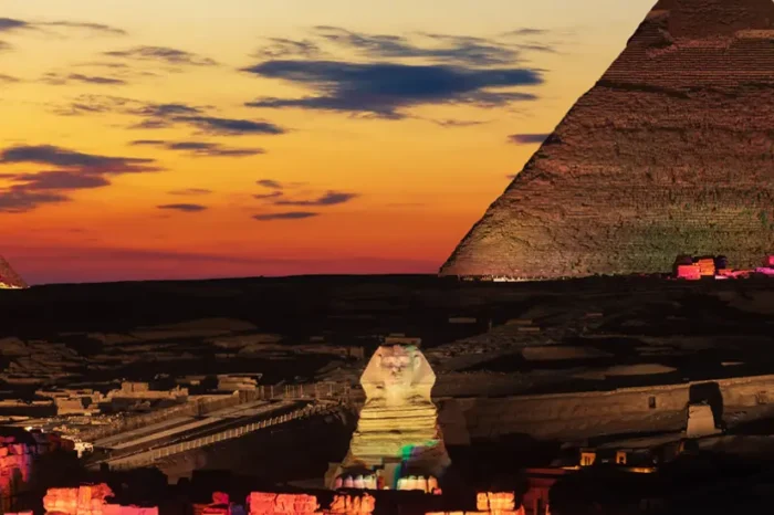 Fascinating Sound and light show Giza Pyramids