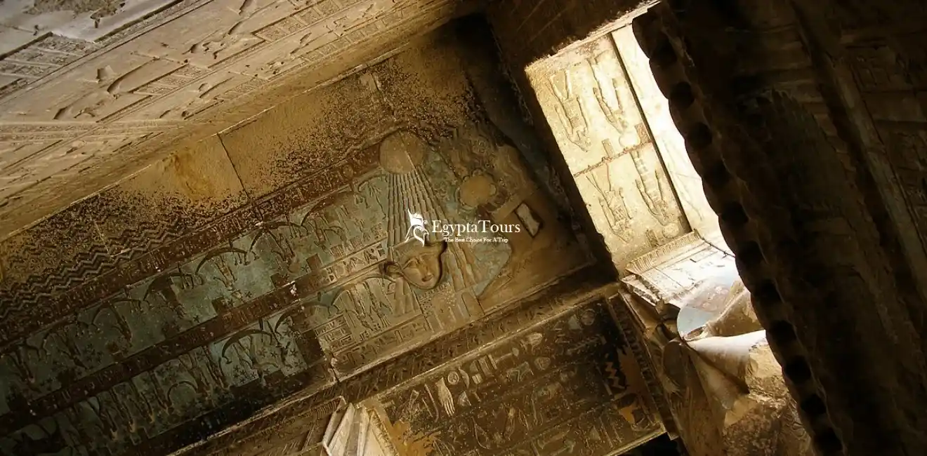Dendera Temple Egypt: Complete Visitor Guide 11 Highlights-Inside-the-Temple-Complex-EgyptaTours