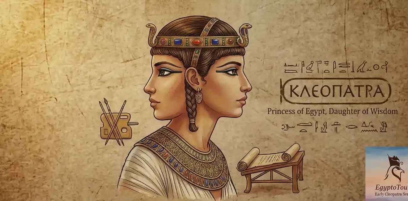 Queen Cleopatra VII: The Last Pharaoh of Ancient Egypt 7 Early-Life-of-Queen-Cleopatra-EgyptaTours