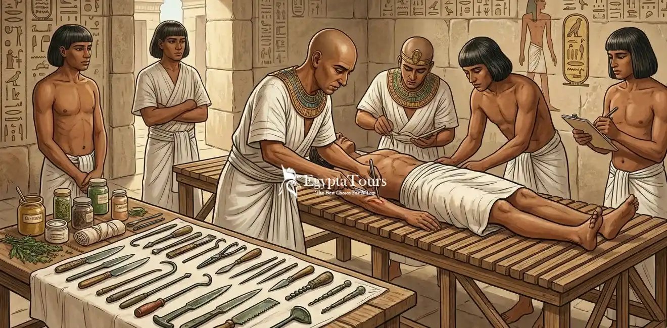 Ancient Egyptian Medicine: Powerful Secrets of Healing and Science 11 Surgery-and-Medical-Tools-Ancient-Egypt-EgyptaTours