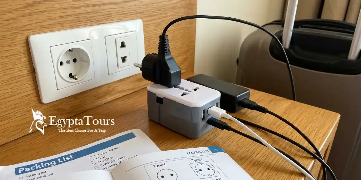 Essential-Egypt-Travel-Adapters-The-Best-Guide-EgyptaTours-Featured-Image