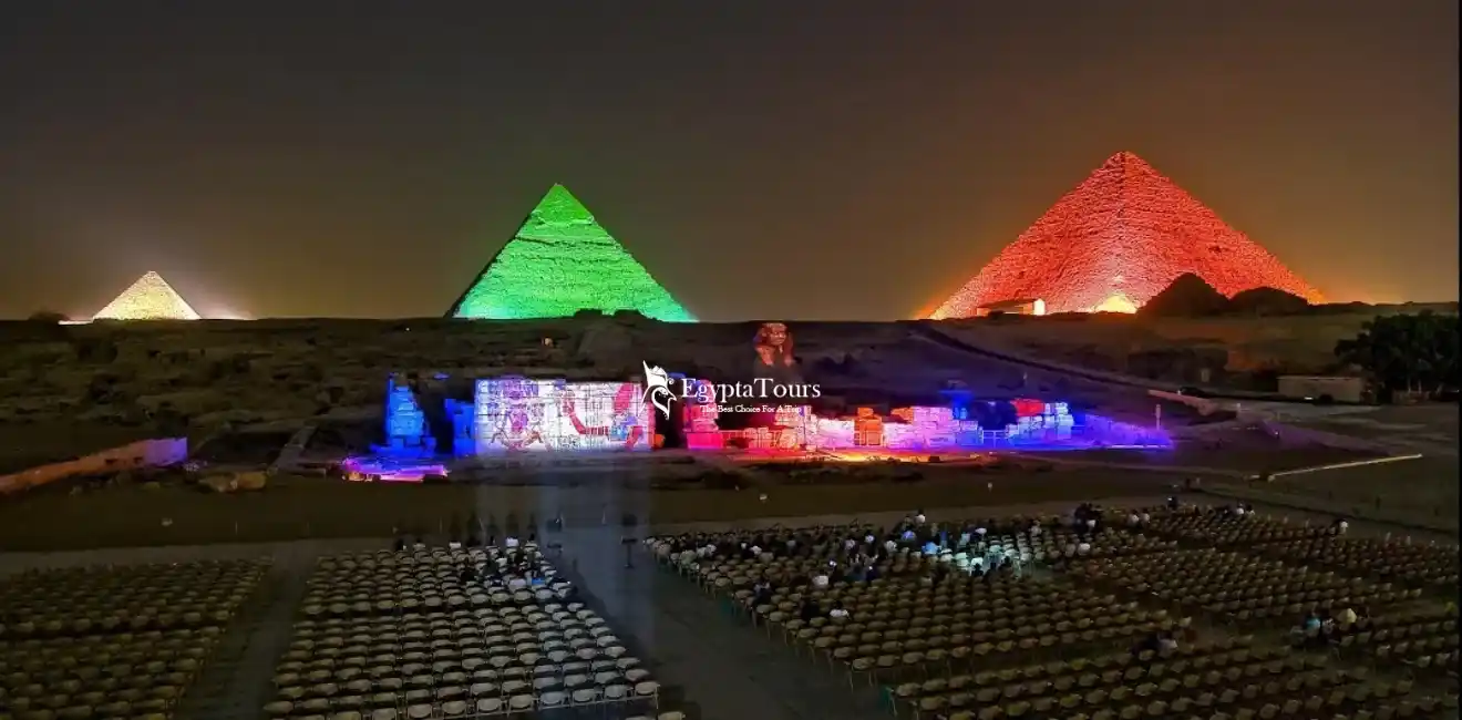 Children Activities to Do in Egypt: Fun & Unforgettable Family Adventures 12 Sound-and-Light-Show-at-the-Pyramids-Children-Activities-to-Do-in-Egypt-EgyptaTours