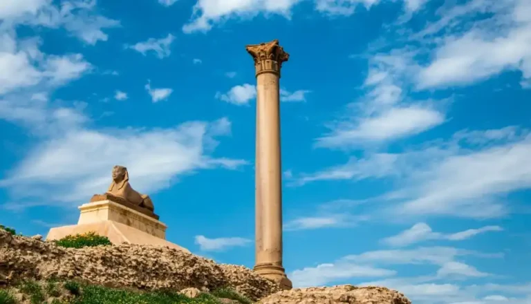 A-Guide-to-Visiting-the-Magical-Serapeum-of-Alexandria-EgyptaTours-Featured