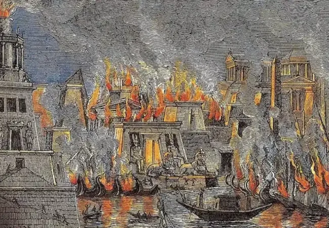 Who-burned-the-Alexandria-Library-EgyptaTours