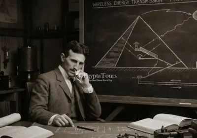 Why-Nikola-Tesla-was-Obsessed-with the-Egyptian-pyramids-EgyptaTours-Featured-Image