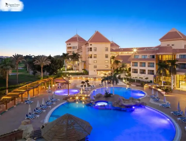 Hilton-Pyramids-Golf-Resort-Entrance-EgyptaTours