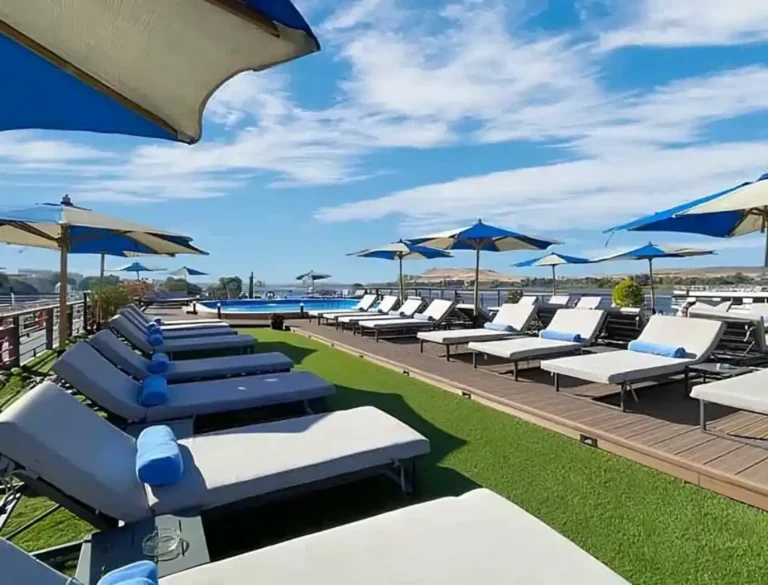 Royal-Signature-Nile-Cruise-Sun-Deck-With-Pool-EgyptaTours