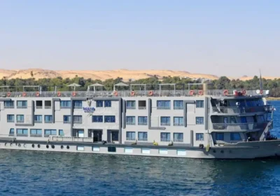 M/S Tulip Nile Cruise Accommodation 13 M-S-Tulip-Cruise-Exterior-Sailing-On-Nile-EgyptaTours