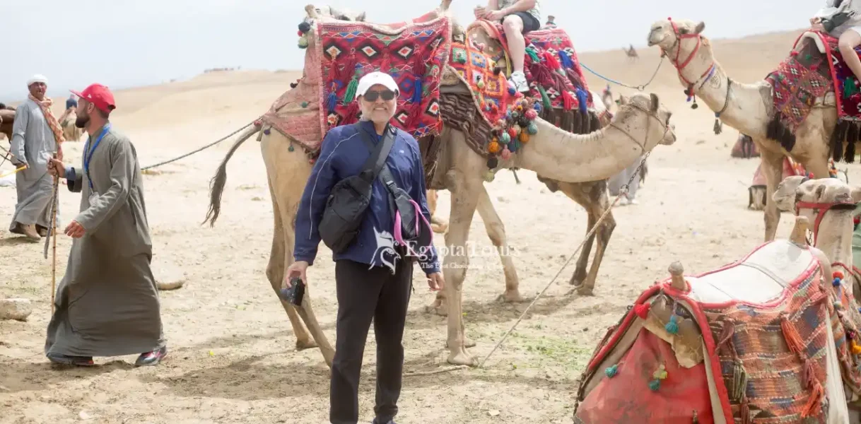 Camel Ride in Giza Pyramids