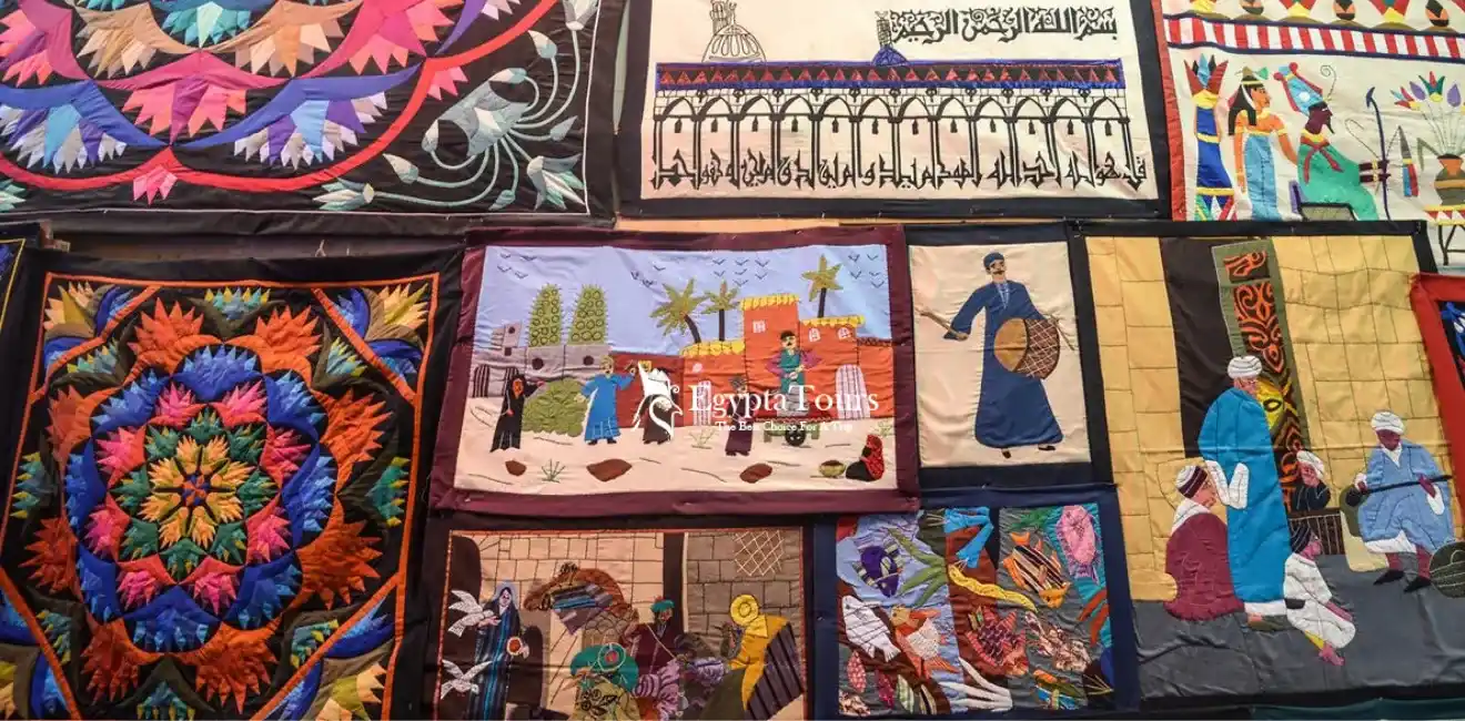 Souq Al Khayamiya 9 Diversity-in-the-Designs-and-Products-of-Khayamiya-EgyptaTours