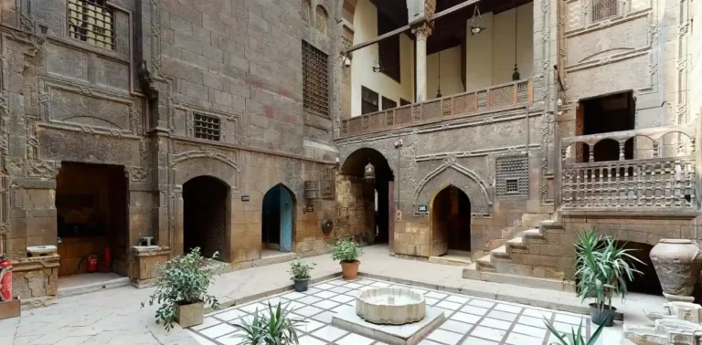 Gayer-Anderson-Museum-Courtyard-In-Cairo-EgyptaTours