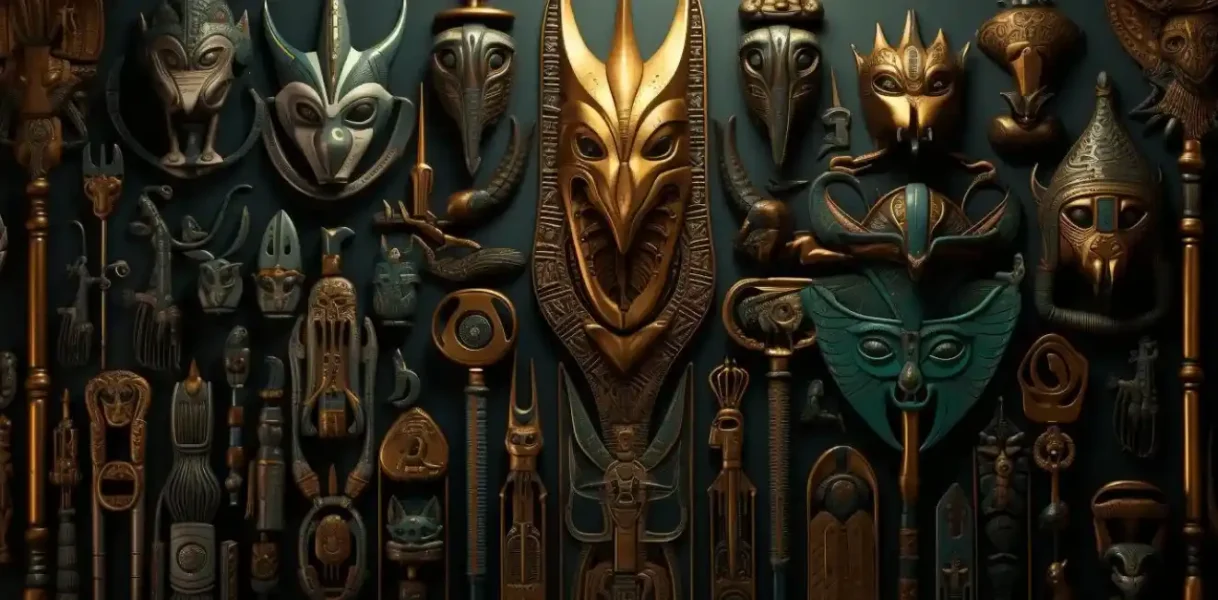 Ancient Egyptian Mythical and Creatures