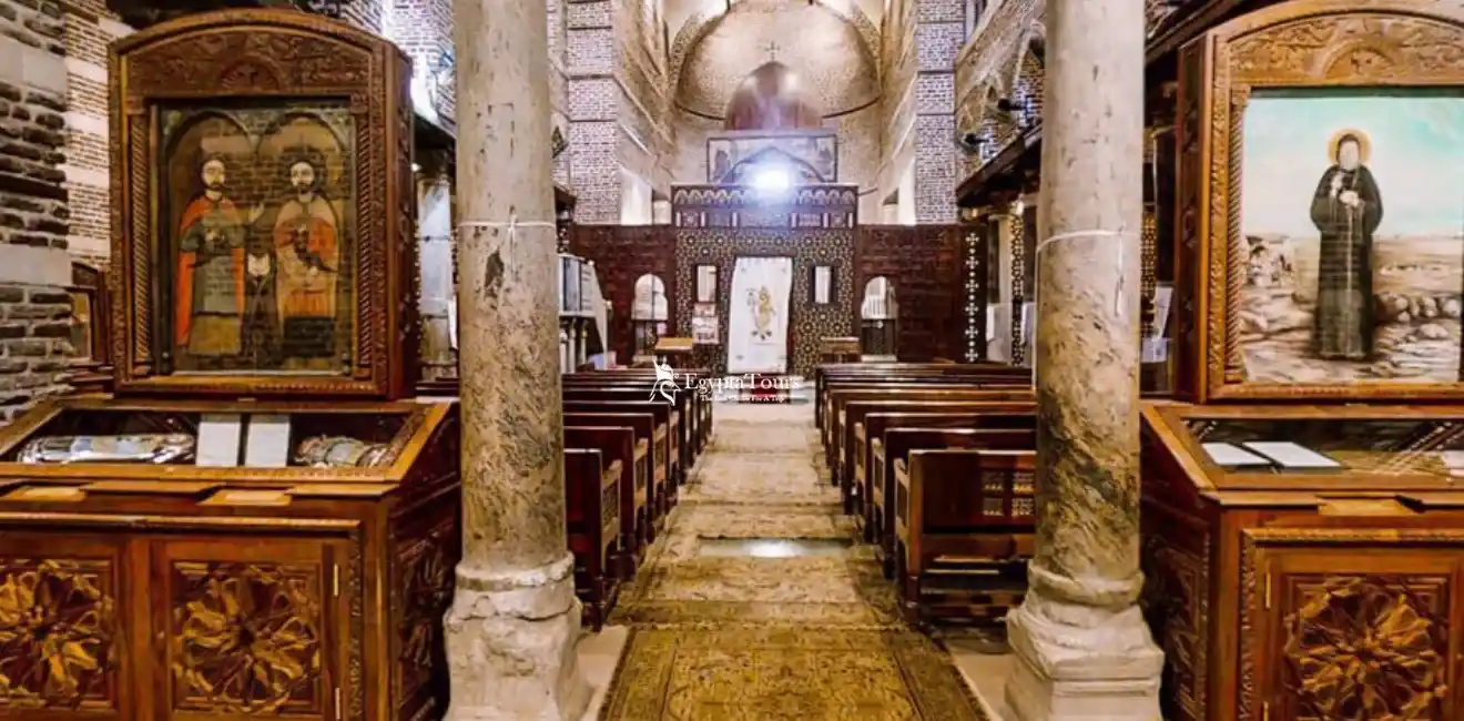 Christian Monuments and Monasteries in Egypt 8 Abu-Serga-church-hristian-Monuments-and-Monasteries-in-Egypt-EgptaTours