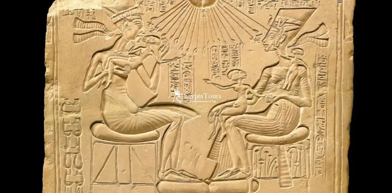 Akhenaten -and- the- Worship- of- Egyptian- God- Aten