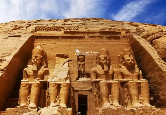 Abu-Simbel-Temples-Ramses-II-9-Days-Cairo-Fayoum-And-Nile-Cruise-Package-EgyptaTours