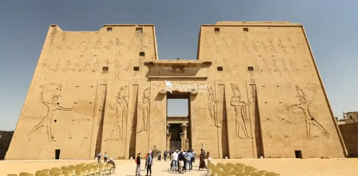 Edfu-Temple-Horus-15-Days-Cairo-Sharm-Alexandria-And-Nile-Cruise-Tour-EgyptaTours