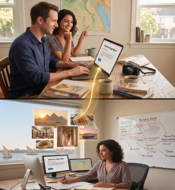 How-it-Works-Step-2-Share-Your-Travel-Vision-With-Us-EgyptaTours