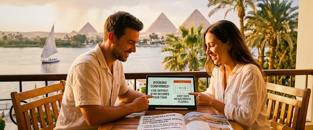 Flexible-Booking-Fair-Cancellation-EgyptaTours